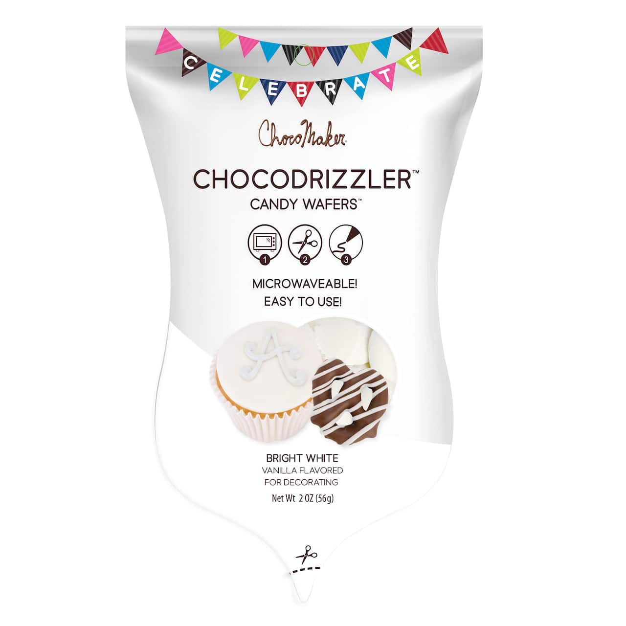 ChocoMaker® ChocoDrizzler™ Microwaveable Candy Wafers